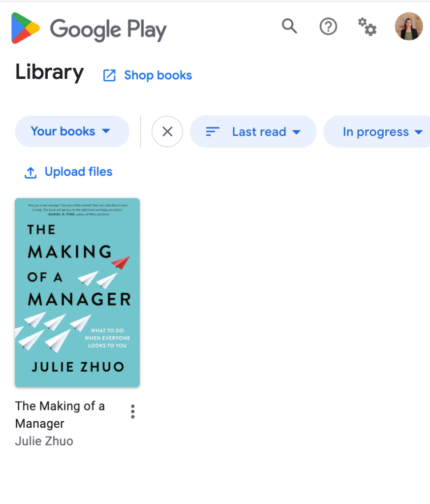 screenshot the making of a manger in google play