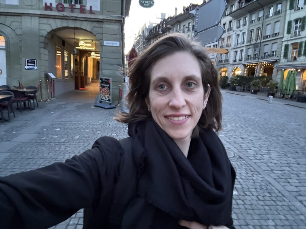 Corina Burri in Bern, März 2026